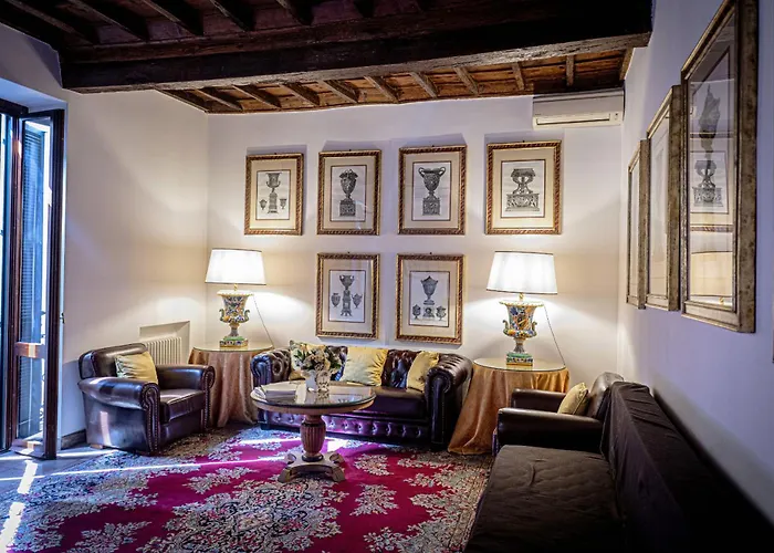 Via Giulia Charming With Balcony Apartment Rom